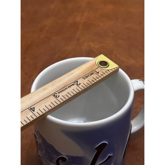 Alaska Coffee Mug 11 Oz Homeware The Last Frontier Blue & White Design Made In T - Picture 8 of 9